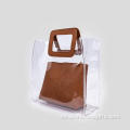 Bolso transparente de PVC impermeable